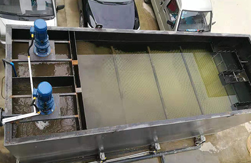 接觸氧化池、絮凝沉淀工藝